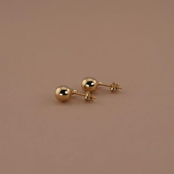 14k Real Gold Teardrop Earrings | Birthday Gift | Essential Fashion Jewelry | - Picture 4 of 11